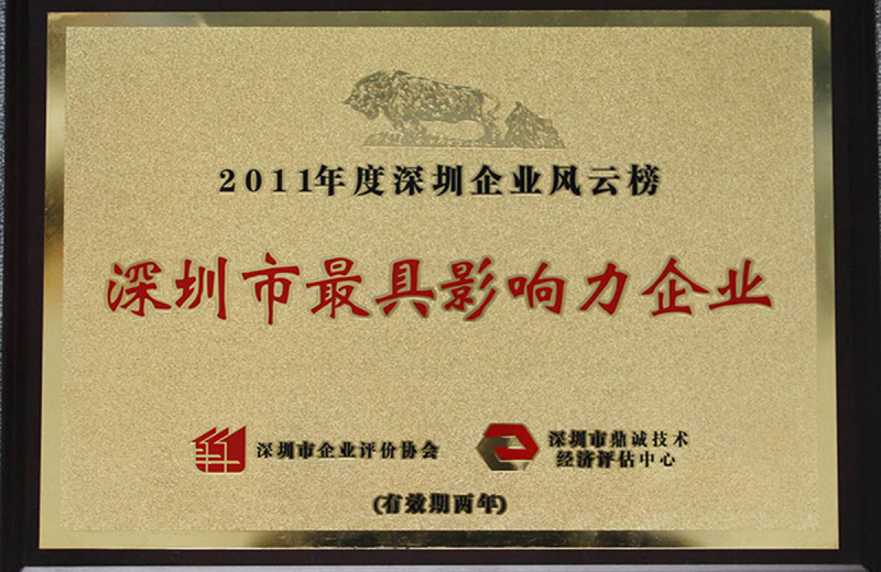 最具影響力企業(yè)